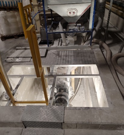 Big Bag stacje ze zbiornikiem