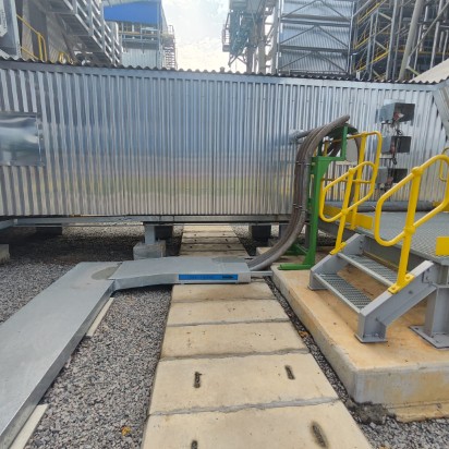 podawanie do kanału spalin